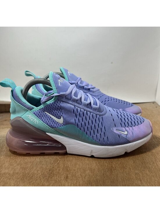 Nike Shoes - Nike Air Max 270 Athletic Shoes Women’s Purple Aqua US 8.5 Max Air Cushion
